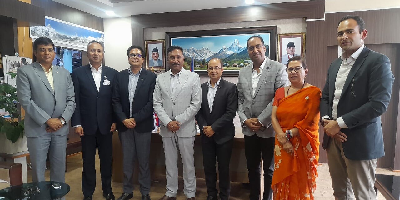 नवनिर्वाचित सिएनआई पदाधिकारी–श्रम, रोजगार तथा सामाजिक सुरक्षा मन्त्री र संघीय मामिला तथा सामान्य प्रशासन मन्त्री भेटवार्ता