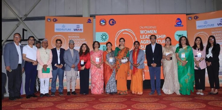 १६ बुँदे चितवन घोषणापत्र जारी गर्दै महिला नेतृत्व कृषि सम्मेलन सम्पन्न