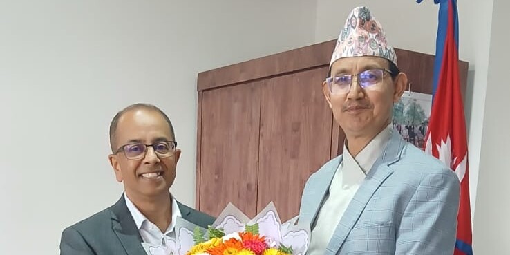 CNI Pays Courtesy Call on Newly Appointed Chief Secretary Karki